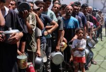 صورة حماس: أطنان المساعدات مكدسة في معبر رفح بينما غزة تموت جوعا
