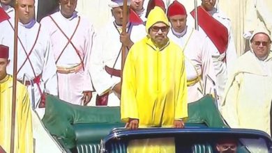 صورة عيد العرش… الملك محمد السادس يترأس حفل الولاء بالقصر الملكي بتطوان