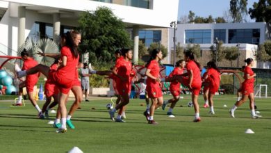 صورة المنتخب المغربي يخوض حصته التدريبية ما قبل الأخيرة تأهبا لمواجهة نيجيريا في المشهد الختامي