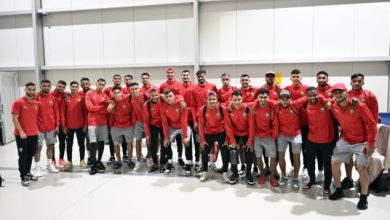 صورة بعثة المنتخب المحلي تصل إلى كينيا تمهيدا للمشاركة في بطولة إفريقيا