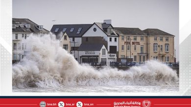 صورة توقعات باجتياح “العاصفة فلوريس” بريطانيا الإثنين المقبل