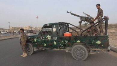 صورة قوات الأمن في مأرب تتلقى إشادة أمريكية