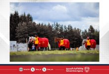صورة الفريق الملكي للقدرة يشارك في بطولة العالم للجياد عُمْر 8 سنوات بفرنسا