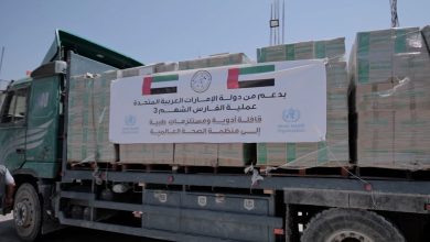 صورة الإمارات تدعم القطاع الصحي في غزة بـ 65 طناً من المستلزمات الطبية بالتعاون مع “الصحة العالمية”
