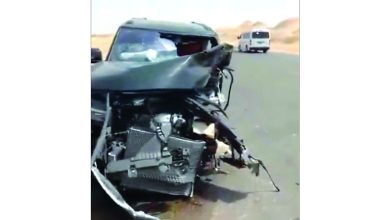 صورة وفاة مواطن سبعيني في حادث سير