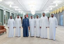 صورة محمد بن راشد يلتقي عدداً من ألوية شرطة دبي المتقاعدين