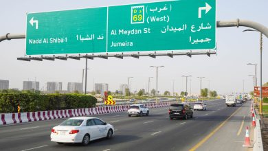 صورة “طرق دبي” تنفذ حلولاً سريعةً للمرور القادم من منطقة رأس الخور باتجاه تقاطع شارع الميدان