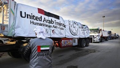 صورة من الإمارات إلى غزة.. أيادي الخير تمضي