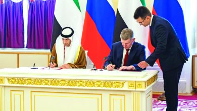 صورة اتفاقية تجارة الخدمات مع روسيا تسهم في ترسيخ مكانة الإمارات مركزاً اقتصادياً عالمياً