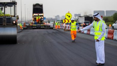 صورة «طرق دبي» تُجري أعمال صيانة وتطوير لشارع الإمارات