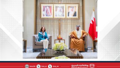 صورة وزير المالية والاقتصاد الوطني يستقبل القائم بأعمال السفارة اللبنانية في مملكة البحرين بمناسبة انتهاء فترة عملها