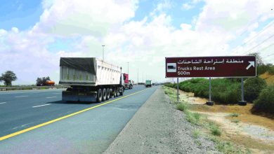 صورة «طرق دبي» تنجز 14 استراحة للشاحنات على الطرق الرئيسة