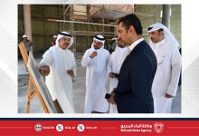 صورة وزير شؤون البلديات والزراعة ورئيس هيئة البحرين للثقافة والآثار يتفقدان سير العمل في مشروع ترميم المبنى التاريخي لشؤون البلديات