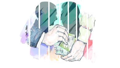 صورة عربي يقرض صديقه المتعسر ويتصرف بنبل في المحكمة
