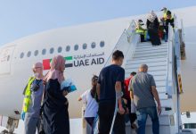 صورة الإمارات تُنفذ إخلاءً طبياً عاجلاً لـ155 من المصابين والمرضى من غزة برفقة ذويهم