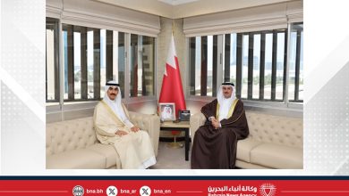 صورة وزير العدل والشؤون الإسلامية والأوقاف يستقبل سفير دولة الكويت لدى مملكة البحرين