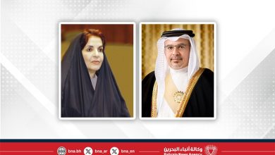 صورة سمو ولي العهد رئيس مجلس الوزراء يتلقى برقية تهنئة من سمو قرينة جلالة الملك المعظم رئيسة المجلس الأعلى للمرأة بمناسبة ذكرى تأسيس المجلس