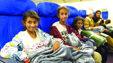 صورة تنفيذاً لتوجيهات رئيس الدولة.. الإمارات تُنفّذ إخلاء طبياً عاجلاً لـ 155 من المصابين والمرضى من غزة برفقة ذويهم