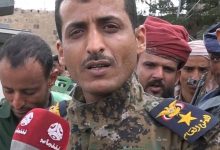 صورة عبوة ناسفة أودت بحياة مدير شرطة التعزية في شارع جمال وسط مدينة تعز