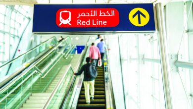 صورة استبدال 9000 لوحة إرشادية في محطات مترو دبي