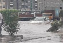صورة أمطار غزيرة تهطل على عدن والضالع وتحذيرات من سيول جارفة
