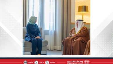 صورة نائب جلالة الملك ولي العهد يستقبل سفيرة الجمهورية التركية لدى مملكة البحرين بمناسبة تعيينها سفيرةً لبلادها لدى المملكة