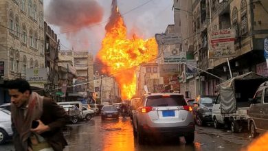 صورة ما بعد اطلاق صاروخ الحوثيين ''العنقودي''.. تحول خطير في المواجهة و إسرائيل تُصعد في اليمن