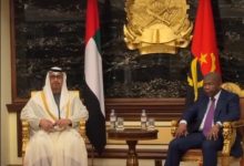 صورة رئيس الدولة يبحث مع رئيس أنغولا العلاقات الثنائية وسبل تعزيزها لمصلحة التنمية المشتركة