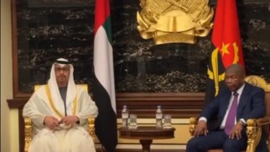 صورة رئيس الدولة يبحث مع رئيس أنغولا العلاقات الثنائية وسبل تعزيزها لمصلحة التنمية المشتركة