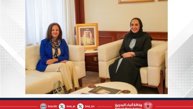 صورة وزيرة الإسكان والتخطيط العمراني تستقبل القائم بأعمال سفارة الجمهورية اللبنانية لدى مملكة البحرين