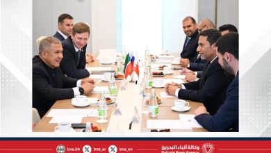صورة رئيس جمهورية تتارستان الروسية يستقبل وزير النفط والبيئة