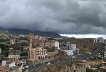 صورة الأرصاد في اليمن تدعو لتجنب ممرات السيول وتتوقع هطول المزيد من الأمطار الرعدية