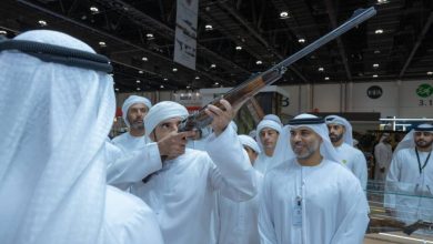 صورة حمدان بن محمد يزور معرض أبو ظبي الدولي للصيد والفروسية 2025