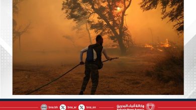صورة حرائق الغابات تتوسع جنوبي العاصمة الجزائرية وسط موجة حر شديدة