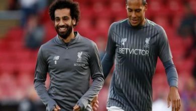 صورة “قدوة للمسلمين”.. فان دايك يتغنى بمحمد صلاح