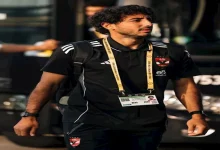 صورة أول رد فعل من محمد هاني بعد طرده في مباراة الأهلي وفاركو بالدوري