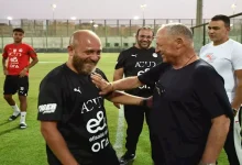 صورة استعدادا لكأس العالم.. أبوريدة يحضر مران منتخب مصر تحت 20 سنة