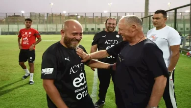 صورة استعدادا لكأس العالم.. أبوريدة يحضر مران منتخب مصر تحت 20 سنة