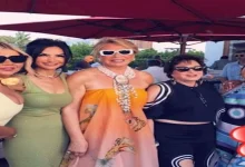 صورة بالصور.. بوسي شلبي مع لميس الحديدي وريهام حجاج وإلهام شاهين في الساحل