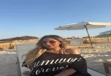 صورة 5 صور لزوجة عمرو السولية في المصيف