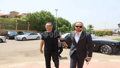 صورة على رأسهم الخطيب.. حضور مجلس إدارة الأهلي في عزاء والد العامري فاروق