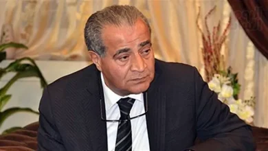 صورة وزراء المالية والاتصالات والبترول ينعون “مصيلحي” وزير التموين السابق