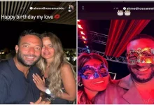 صورة ميدو يحتفل بعيد ميلاد زوجته يسرا الليثي بهذه الطريقة (صورة)