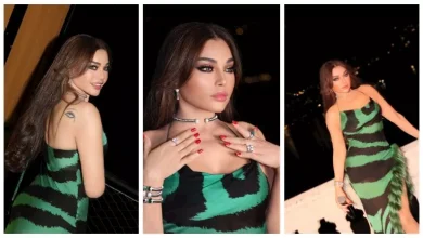 صورة بفستان جريء.. هيفاء وهبي تنشر صور جديدة لها من حفل زفاف يومي