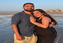 صورة كنت فاهمة الحب غلط.. 20 صورة رومانسية لـ أسما شريف منير وزوجها