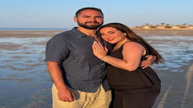 صورة كنت فاهمة الحب غلط.. 20 صورة رومانسية لـ أسما شريف منير وزوجها