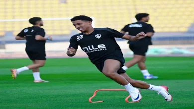 صورة 15 صورة لمران الزمالك استعدادًا للمقاولون العرب