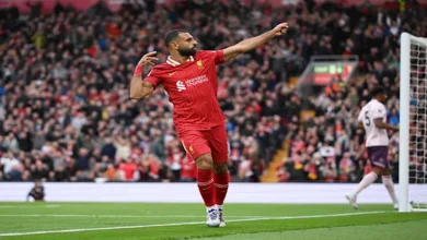 صورة محمد صلاح يقترب من رقم قياسي جديد في الدوري الإنجليزي اليوم