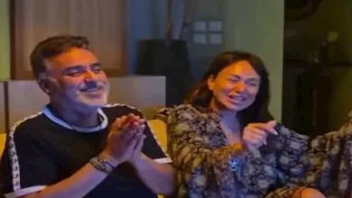 صورة أول تعليق من تامر حبيب بعد فيديو رقصه مع إنجي علي