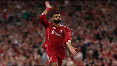 صورة كم هدف يفصل صلاح عن ثالث الهدافين التاريخيين للدوري الإنجليزي؟